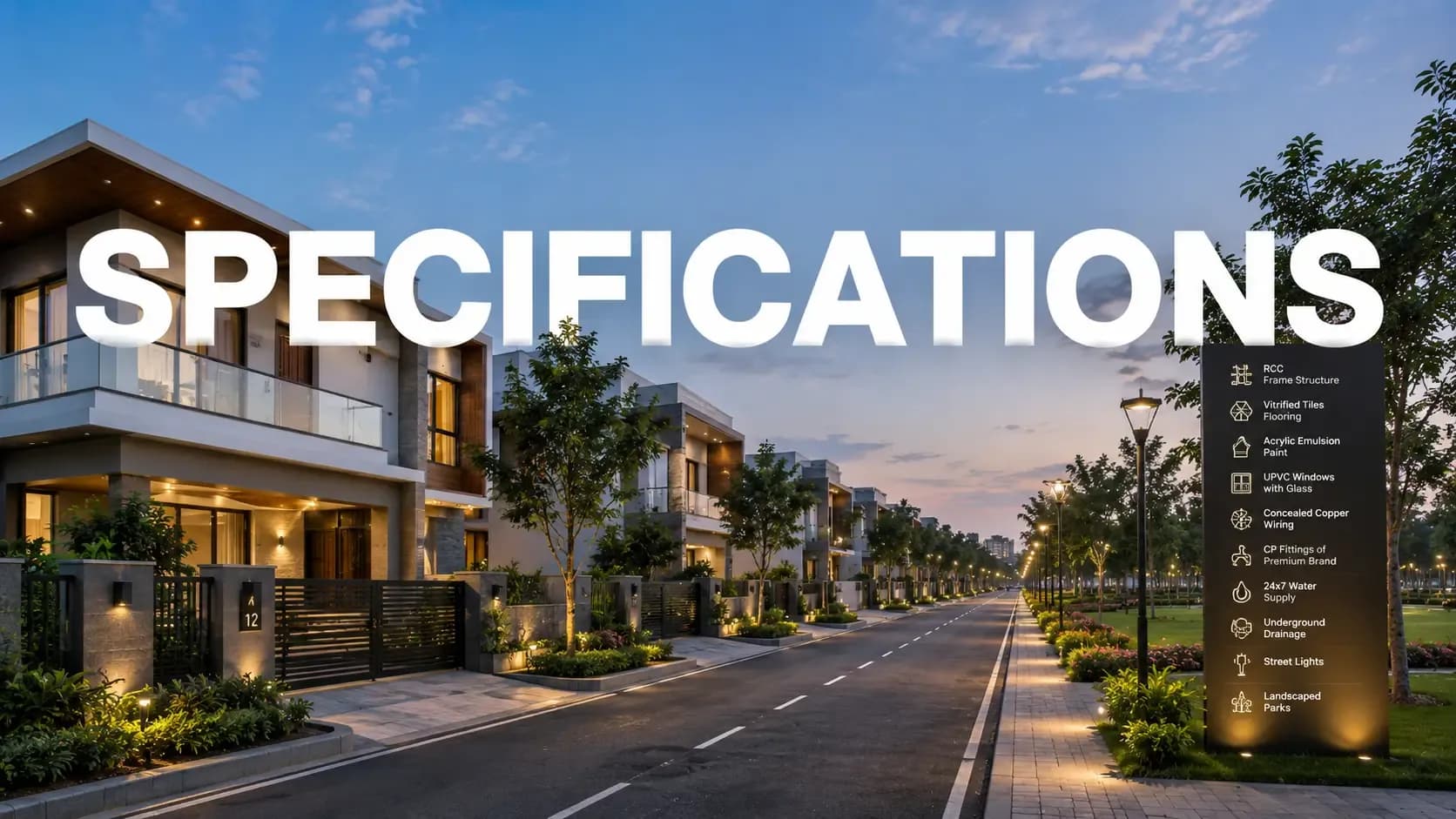 Amanvana Home of Sanctuaries specifications and finishes